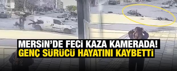 Erdemli&rsquo;de feci motosiklet kazası: Gen&ccedil; s&uuml;r&uuml;c&uuml; hayatını kaybetti