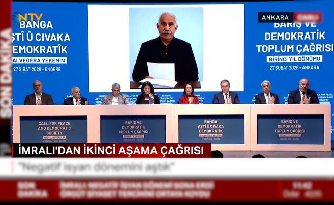 İmralı'dan 27 Şubat'ın yıld&ouml;n&uuml;m&uuml;nde ikinci &ccedil;ağrı geldi! 