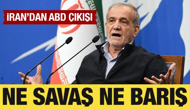 İran'dan ABD ile m&uuml;zakere a&ccedil;ıklaması: &Uuml;lkeyi 'ne savaş ne barış' durumunda &ccedil;ıkarttık