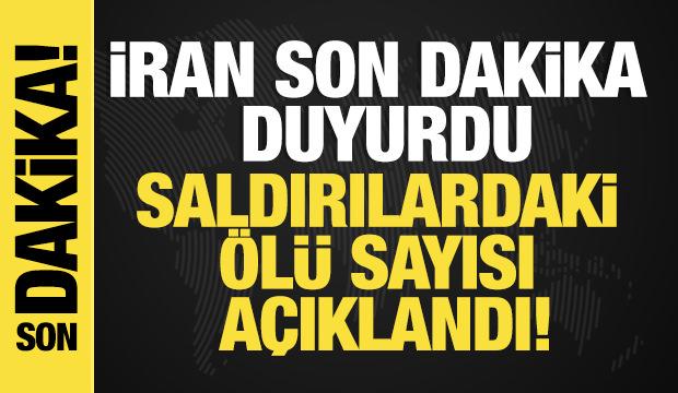 İran'dan a&ccedil;ıklama: Şu ana kadar 201 kişi &ouml;ld&uuml;