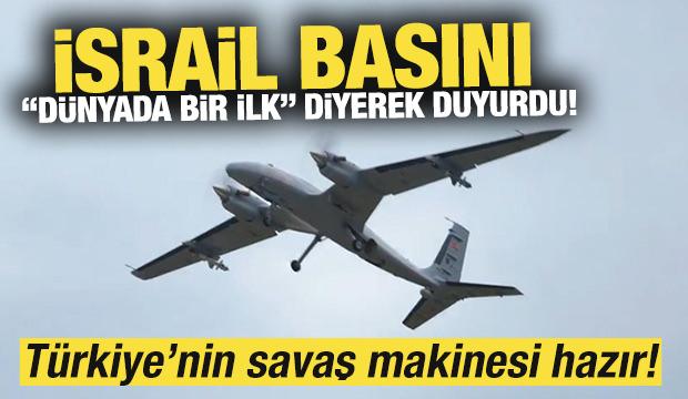 İsrail basını "D&uuml;nyada bir ilk" diyerek duyurdu! T&uuml;rkiye&rsquo;nin savaş makinesi hazır