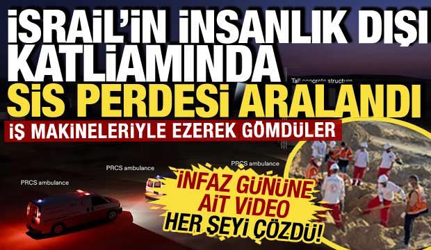  İsrail'den aşağılık katliam: IDF'nin yardım &ccedil;alışanlarını infaz ettiği ortaya &ccedil;ıktı!