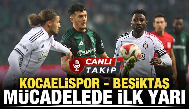 Kocaelispor - Beşiktaş | CANLI