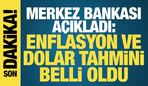 Merkez Bankası ilk kez a&ccedil;ıkladı: Vatandaşın enflasyon ve dolar tahmini belli oldu