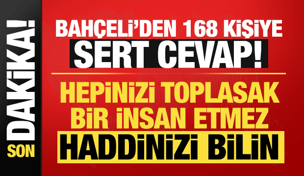 MHP lideri Bah&ccedil;eli'den &ouml;nemli a&ccedil;ıklamalar