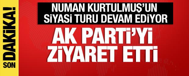 Numan Kurtulmuş, AK Parti'yi ziyaret etti