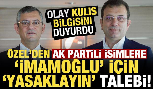 &Ouml;zg&uuml;r &Ouml;zel AK Partili isimlere "Benim Silivri'ye gidişlerimi yasaklayın" demiş!