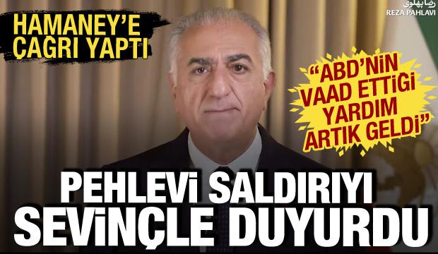 Rıza Pehlevi'den Hamaney'ye &ccedil;ağrı: Rejimin gemisiyle batacaksın...