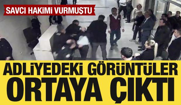  Savcının hakime silahlı saldırısı sonrası yaşananların g&ouml;r&uuml;nt&uuml;leri ortaya &ccedil;ıktı