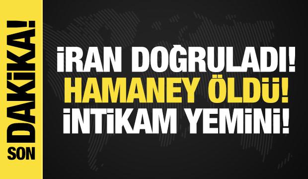 Son dakika haberi! İran resmen a&ccedil;ıkladı: Hamaney &ouml;ld&uuml;
