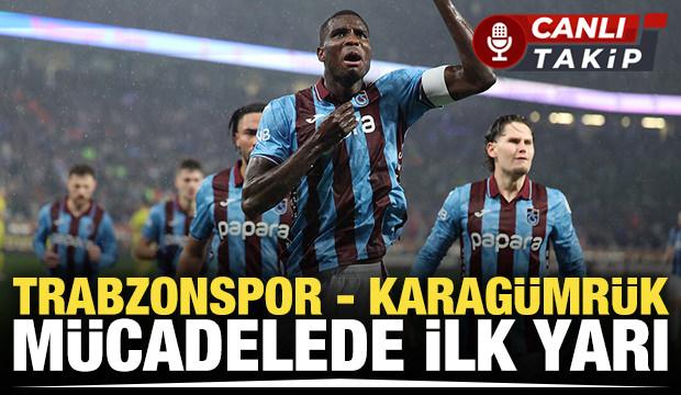 Trabzonspor - Fatih Karag&uuml;mr&uuml;k! CANLI