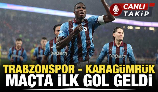 Trabzonspor - Fatih Karag&uuml;mr&uuml;k! CANLI