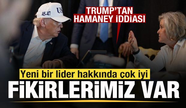 Trump'tan son dakika a&ccedil;ıklaması: Hamaney iddiası: Yeni lider hakkında iyi fikirlerimiz var