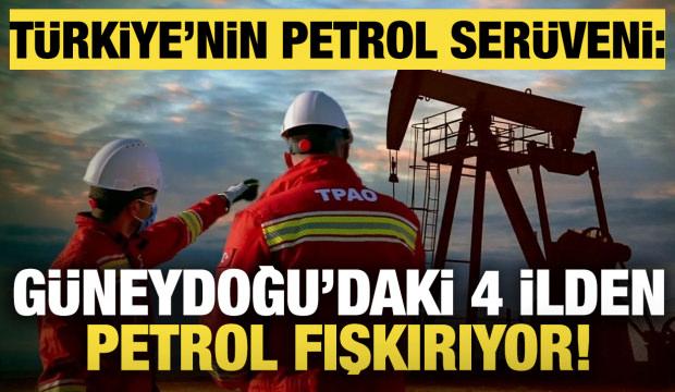 T&uuml;rkiye'nin petrol &uuml;retiminin y&uuml;zde 28'i, bu 4 ilden karşılanıyor!