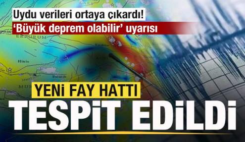 Uydu verileri ortaya &ccedil;ıkardı! Yeni fay hattı tespit edildi: B&uuml;y&uuml;k deprem olabilir