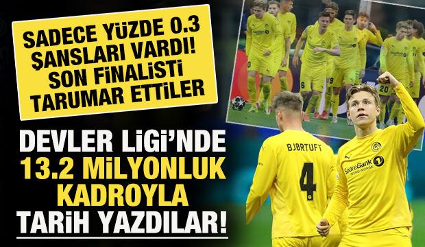 Y&uuml;zde 0.3 şans verilmişti! Bodo, Devler Ligi'ne 13.2 milyon euroluk kadroyla damga vurdu