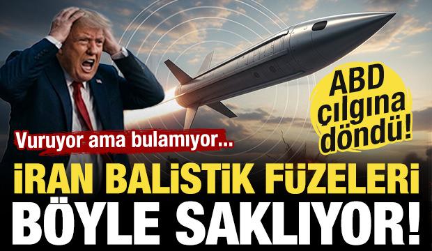ABD &ccedil;ılgına d&ouml;nd&uuml;: Vuruyor ama bulamıyor! İran balistik f&uuml;zeleri bu 5 y&ouml;ntemle saklıyor!