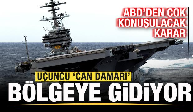 ABD'den &ccedil;ok konuşulacak karar! &Uuml;&ccedil;&uuml;nc&uuml; 'can damarı' yola &ccedil;ıkıyor