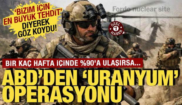 ABD'den İran'a yeni operasyon! Trump zenginleştirilmiş uranyuma g&ouml;z koydu