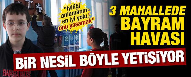 Afyonkarahisar'da &ouml;ğrenciler 3 bakkalın veresiye defterini satın aldı