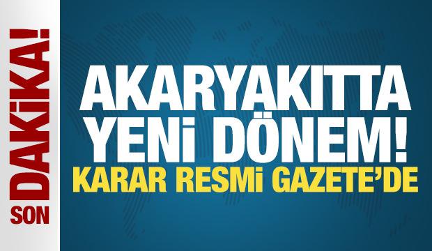 Akaryakıt fiyatlarında eşel mobil sistemine ge&ccedil;ildi! Karar Resmi Gazete'de