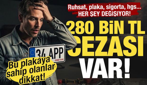 APP plakası olanlara k&ouml;t&uuml; haber! Tamamen değişiyor! İşte plaka yenileme &uuml;creti...