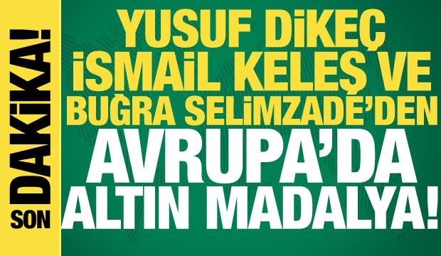 Avrupa Havalı Silahlar Şampiyonası'nda milli sporculardan altın madalya!