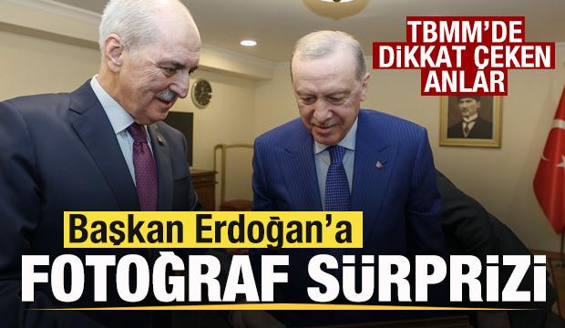 Başkan Erdoğan milletvekilleriyle iftarda buluştu! Fotoğraf s&uuml;rprizi