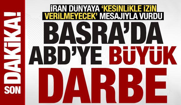 Basra K&ouml;rfezi'nde sıcak temas: İran, ABD tankerini f&uuml;zelerle vurdu