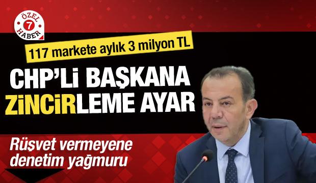 CHP&rsquo;li Tanju &Ouml;zcan'dan marketlere reklam sopası: 117 şubeye 3 milyon TL