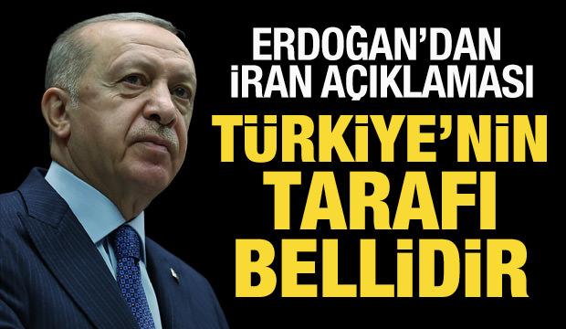 Cumhurbaşkanı Erdoğan: T&uuml;rkiye'nin tarafı bellidir!