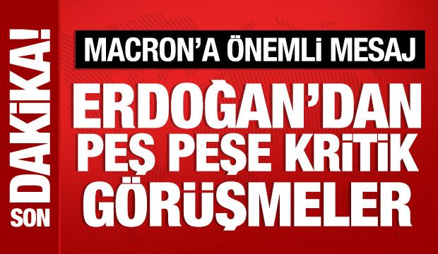 Cumhurbaşkanı Erdoğan'dan liderlerle peş peşe g&ouml;r&uuml;şmeler