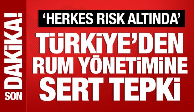Cumhurbaşkanı Yardımcısı Yılmaz'dan Rum y&ouml;netimine tepki