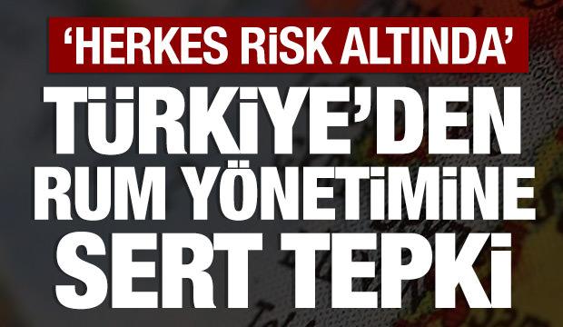 Cumhurbaşkanı Yardımcısı Yılmaz'dan Rum y&ouml;netimine tepki