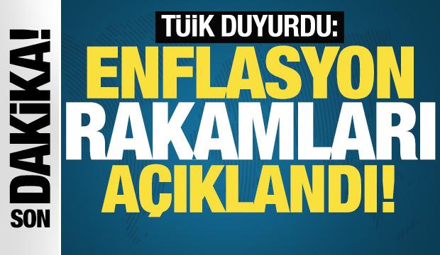 Enflasyon rakamları a&ccedil;ıklandı! T&Uuml;İK verileri paylaştı