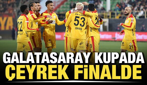 Galatasaray, T&uuml;rkiye Kupası'nda &ccedil;eyrek finale y&uuml;kseldi
