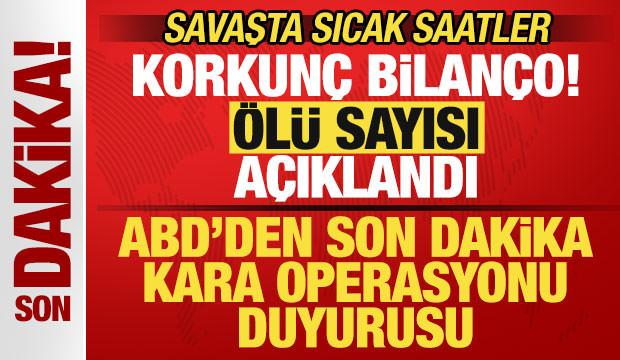 İran, ABD-İsrail savaşı! ABD'den son dakika kara operasyonu a&ccedil;ıklaması! İran'dan misilleme