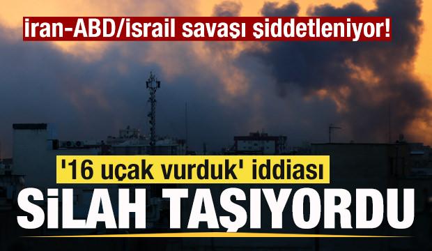 İran-ABD/İsrail savaşı şiddetleniyor! '16 u&ccedil;ak vurduk' iddiası