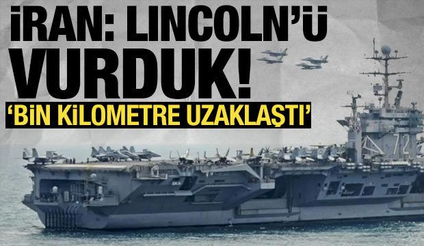 İran: Lincoln u&ccedil;ak gemisini dronla vurduk