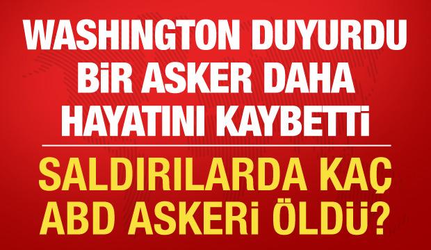 İran saldırılarında hayatını kaybeden ABD askeri sayısı a&ccedil;ıklandı