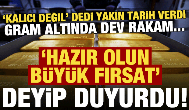 İslam Memiş 'Hazır olun, b&uuml;y&uuml;k fırsat' deyip tarih verdi! Gram altında dev rakamı a&ccedil;ıkladı