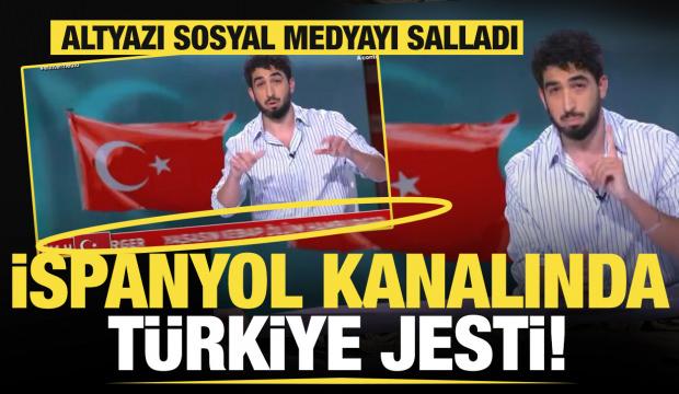 İspanyol televizyonunda T&uuml;rk&ccedil;e altyazı: Yaşasın kebap, &ouml;l&uuml;m hamburger