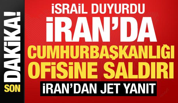 İsrail'den İran Cumhurbaşkanlığı Ofisine saldırı