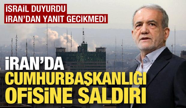 İsrail'den İran Cumhurbaşkanlığı Ofisine saldırı
