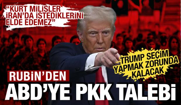 İsrail'in aparatı Rubin'den PKK talebi: Ter&ouml;r listesinden &ccedil;ıkarın!