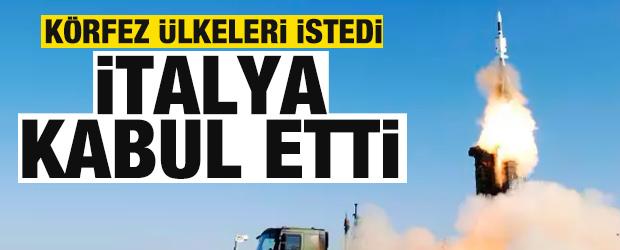 K&ouml;rfez &uuml;lkeleri istedi, İtalya kabul etti