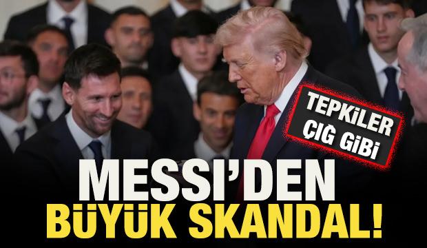 Lionel Messi'den skandal hareket! Tepkiler &ccedil;ığ gibi: Hayranları isyan etti