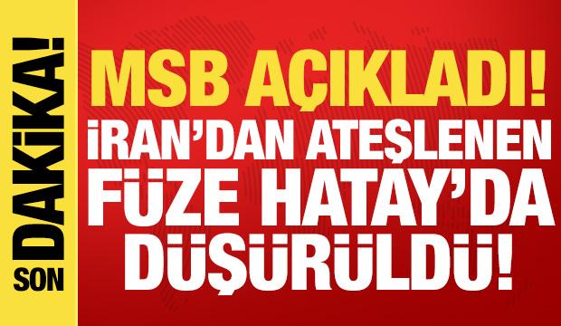 MSB a&ccedil;ıkladı: Hatay'da balistik m&uuml;himmat etkisiz hale getirildi!