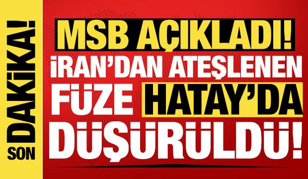 MSB a&ccedil;ıkladı: Hatay'da balistik m&uuml;himmat etkisiz hale getirildi!