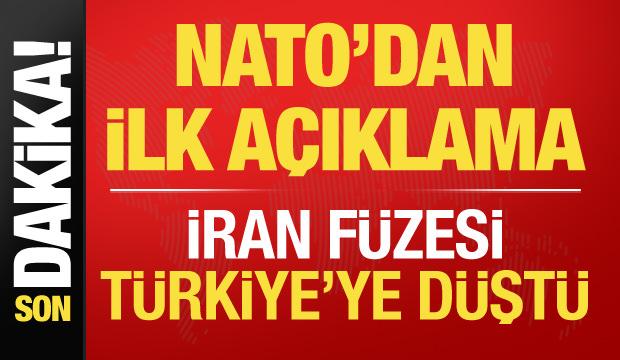 NATO: İran'ın T&uuml;rkiye'yi hedef almasını kınıyoruz